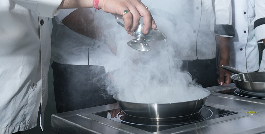 Cooking session at Shrem Sewa Development Centre.